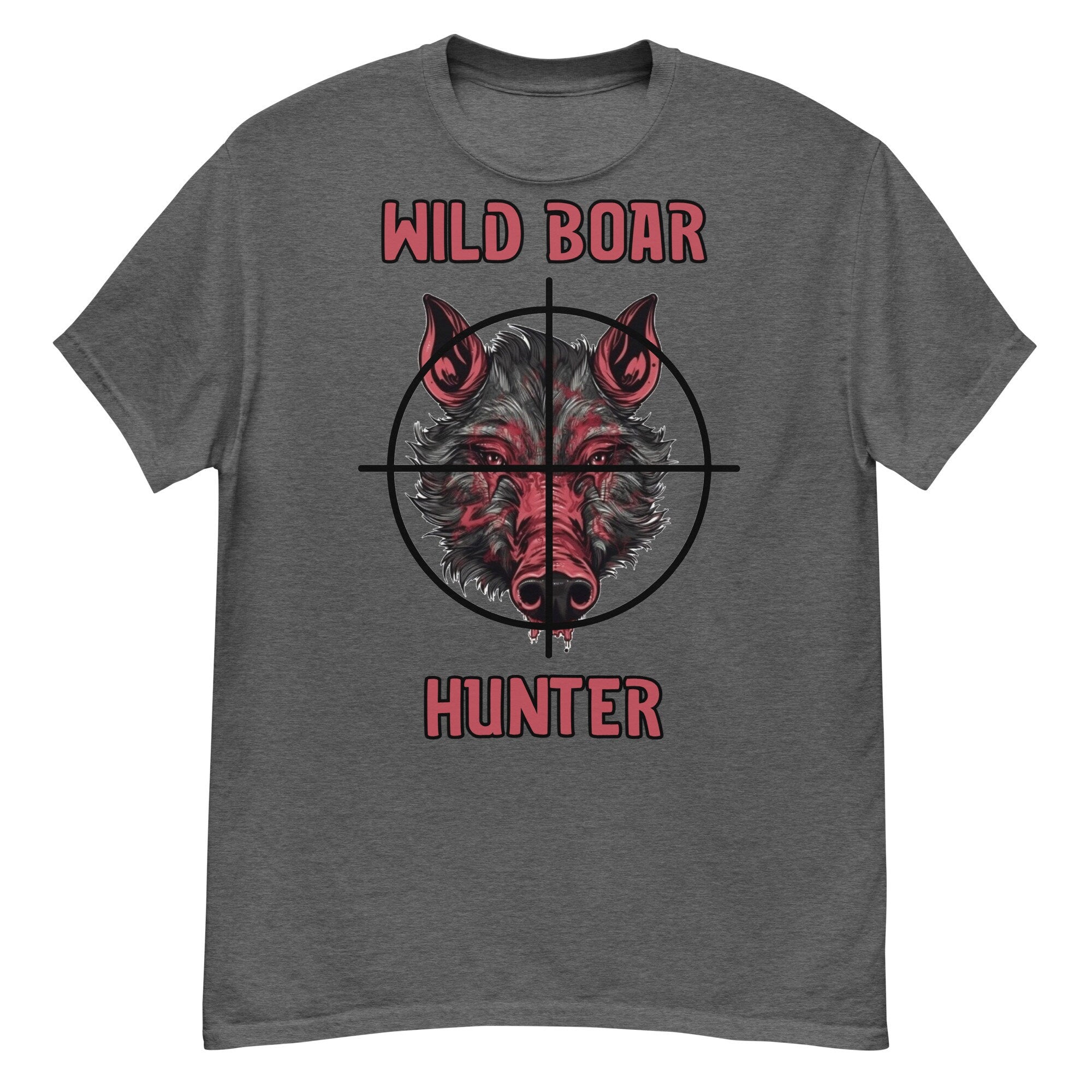 Boar Hunting Tshirt For Men Shirt For Women Wild Boar Hunter Hog Hunting Western DTG Plus Sizes Tee For Woman Tshirt For Man Pig Cowboy