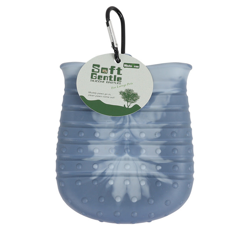 2-In-1 Dog Paw Cleaner Cup - Clean Muddy Paws in Seconds!