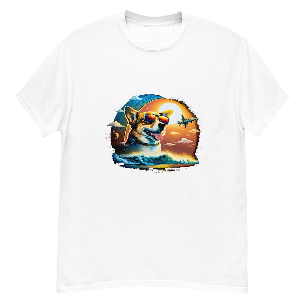 Mens T-shirt Cool Dog Animal Lover Tshirt For Women Shirts Summer Shirt For Woman Tops Sun Glasses Tshirt DTG design DTG shirt women trendy