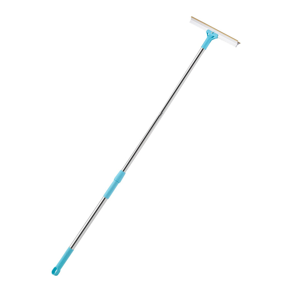 Professional Pet Hair Carpet Rake – Heavy-Duty Grooming Broom with 35.83-55.51" Adjustable Long Handle for Deep Cleaning Rugs, Carpets, and Floors