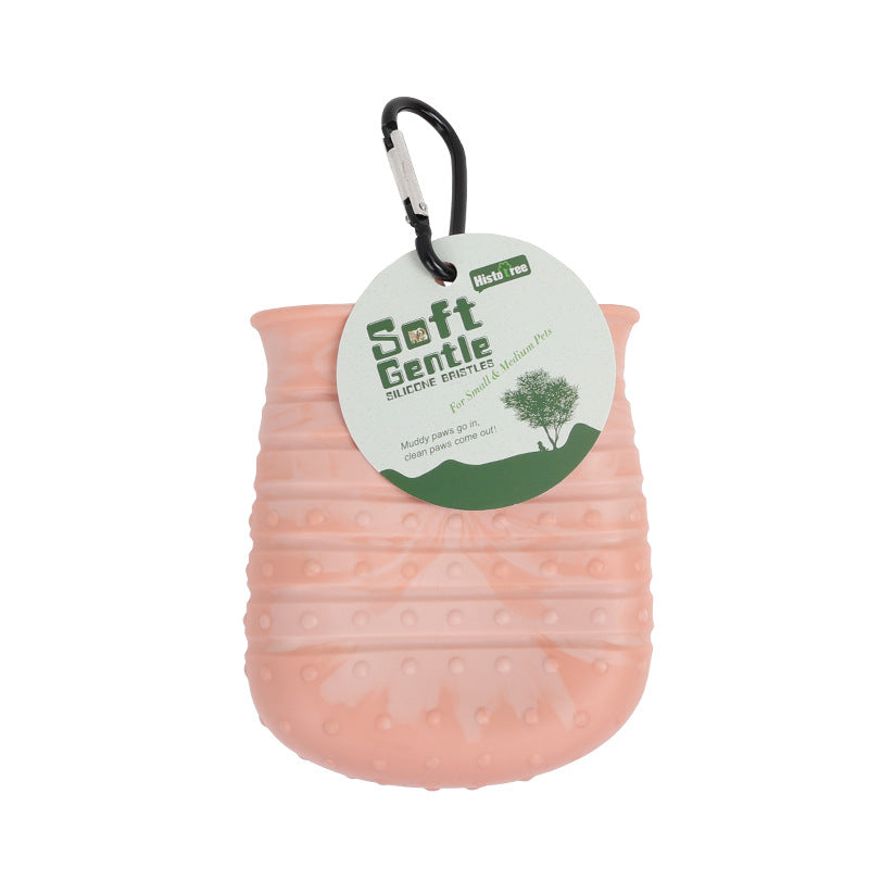 2-In-1 Dog Paw Cleaner Cup - Clean Muddy Paws in Seconds!
