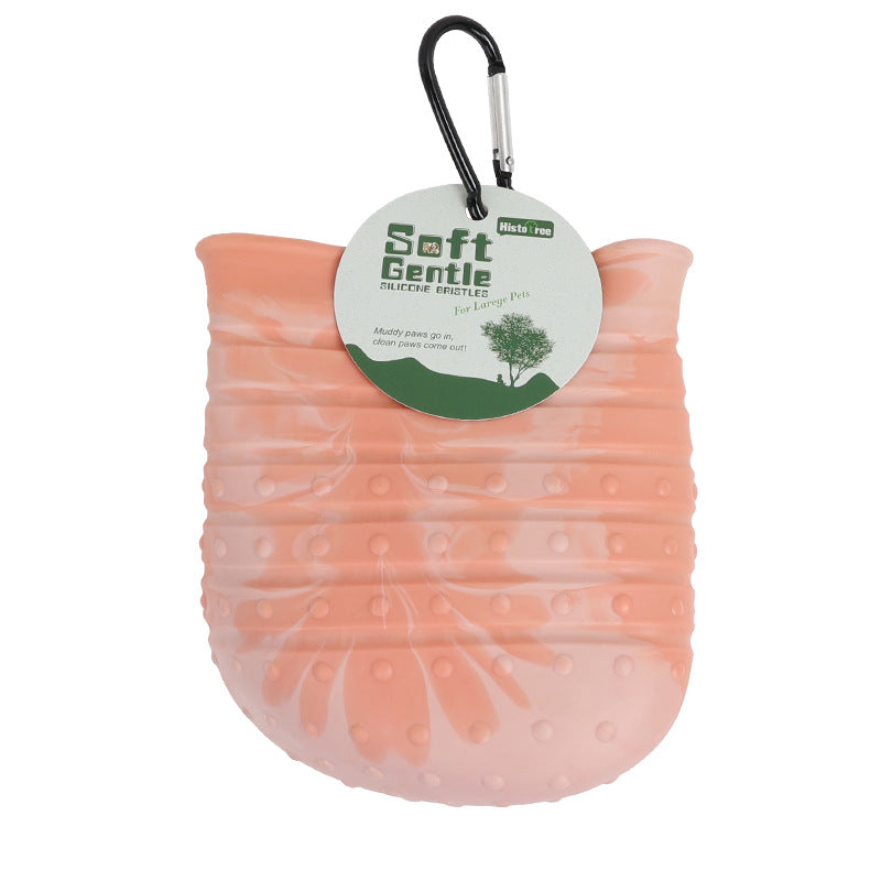2-In-1 Dog Paw Cleaner Cup - Clean Muddy Paws in Seconds!