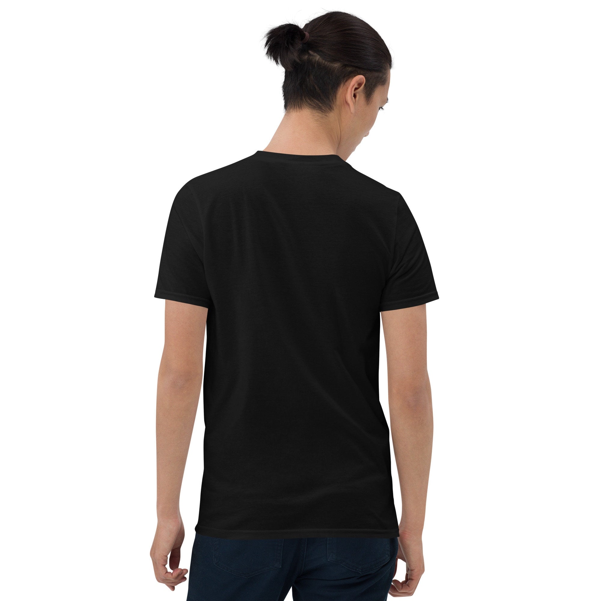 Mens Tshirt Rainbow Dog T-shirt Womens Black Shirt Trendy Tee Animal Lover Shirt Black Dog Tshirt For Men Grey Top For Women Plus Size DTG