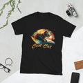 Cool Cat Tshirt For Men Cute Animal Lover T-Shirt For Women Cat With Sunglasses Shirt For Spring Kitten Tshirt Feline Sunshine Surfboard DTG