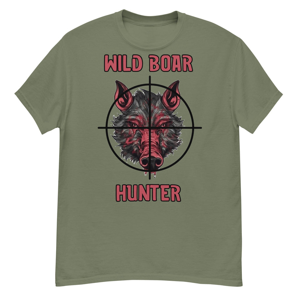 Boar Hunting Tshirt For Men Shirt For Women Wild Boar Hunter Hog Hunting Western DTG Plus Sizes Tee For Woman Tshirt For Man Pig Cowboy