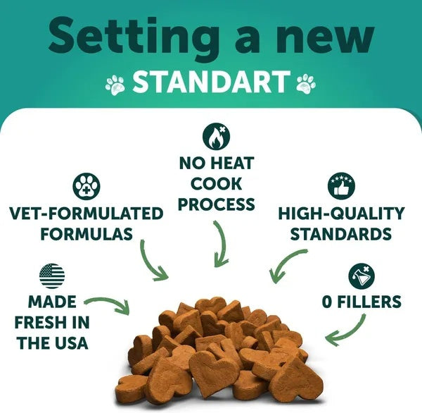 Organic Hemp Calming Chews for Dogs – Anxiety & Stress Relief (Duck Flavor)