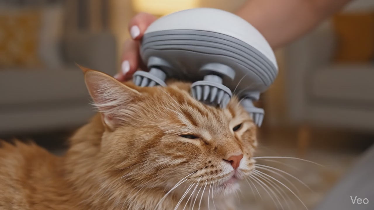 Pet Scalp Massager for Dogs & Cats – Instant Relaxation Tool!